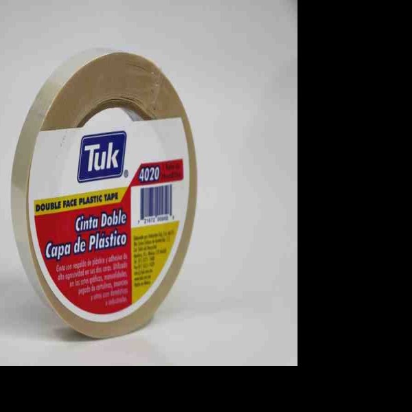 CINTA ADH. DOBLE CAPA PLAST. 24X50M. TUK 4021 C.36